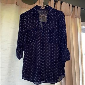 NWT Express Portofino Anchor Shirt